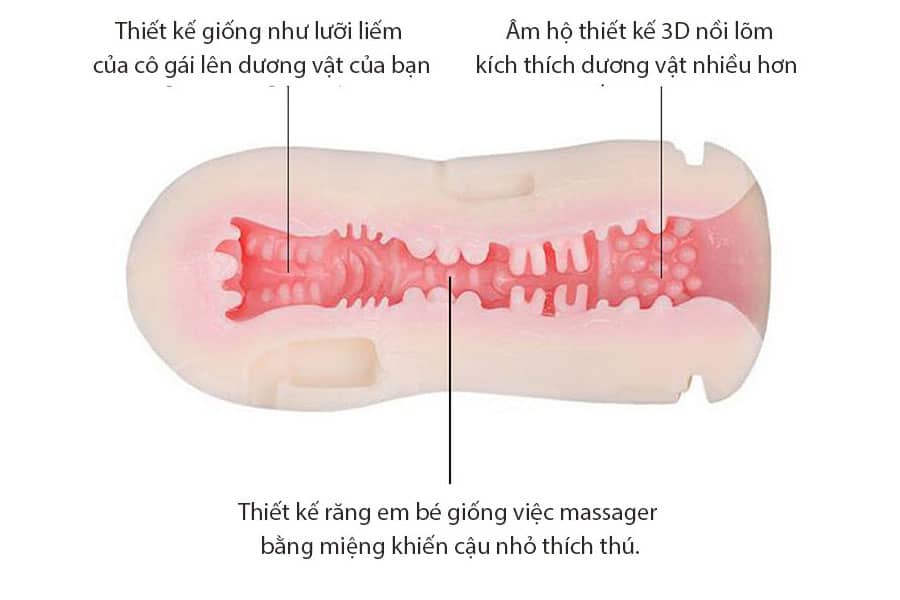 Cốc âm đạo rung phát âm thanh cao cấp Letten