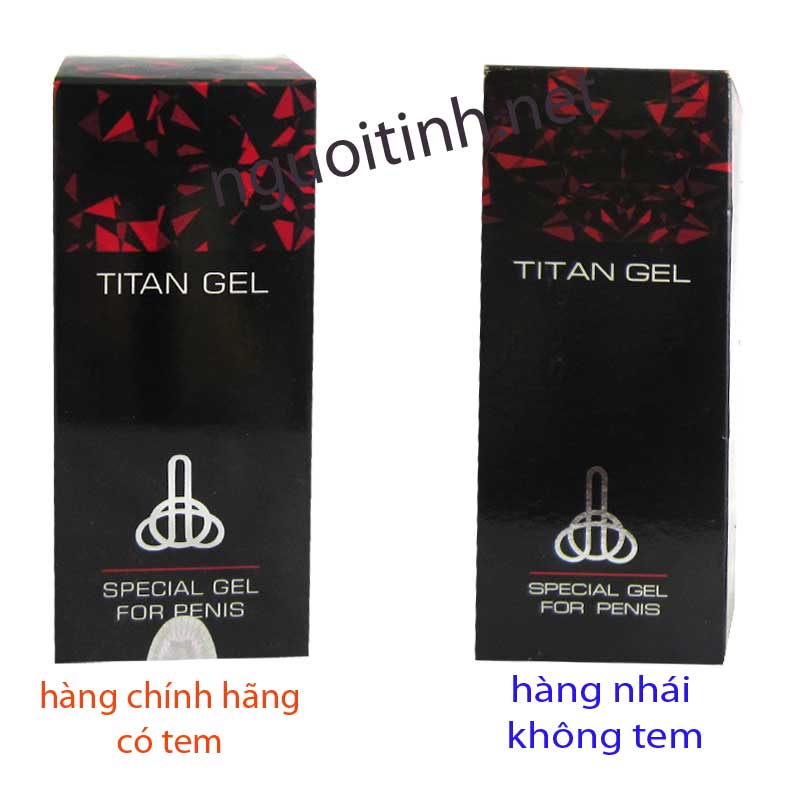 Gel tăng kích thước dương vật titan Nga